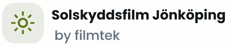 Solskyddsfilm Jönköping Uppgradera glas med Filmtek